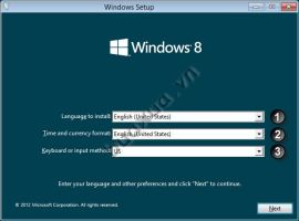Hướng dẫn cài đặt Windows 8